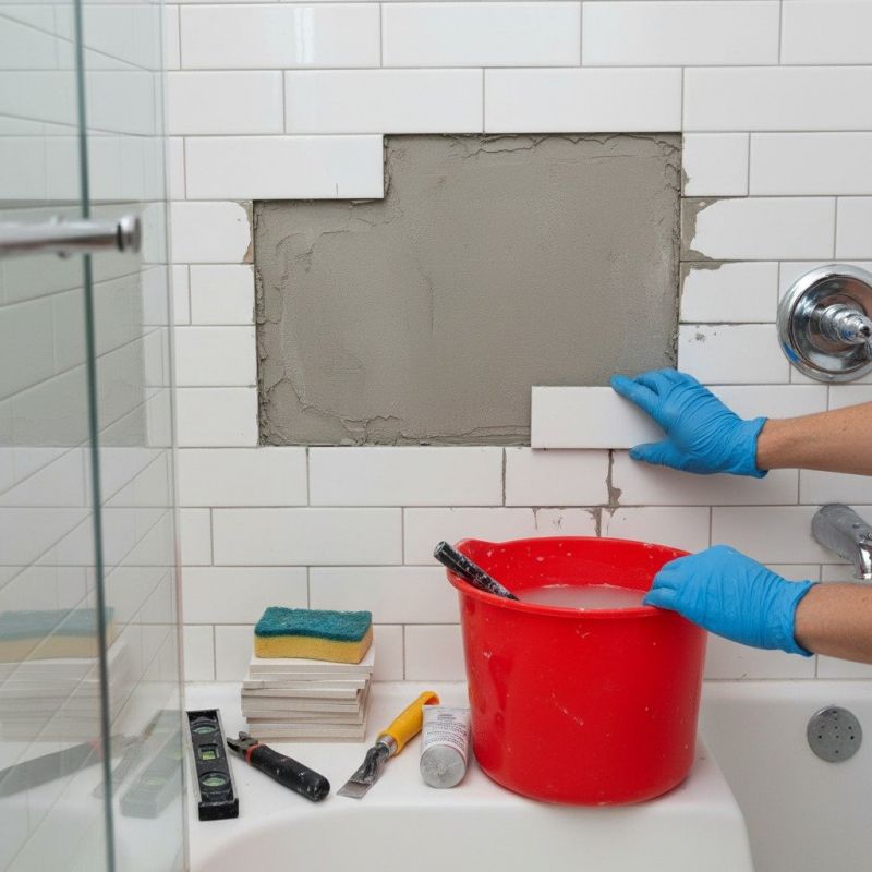 Bathroom Tile Replacement